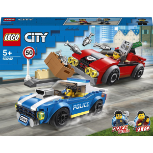 купити Конструктор LEGO City Police Арешт на шосе 185 деталей (60242)