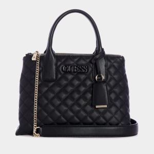 Сумка женская Guess Elliana Satchel 562 Черная (H2000029600005) лучшая модель в Николаеве