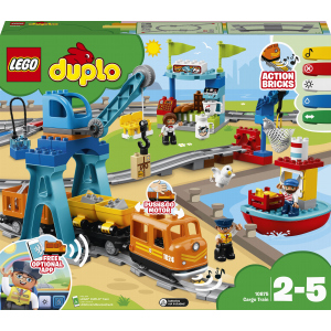 Конструктор LEGO DUPLO Town Грузовой поезд 105 деталей (10875) (5702016117271) ТОП в Николаеве