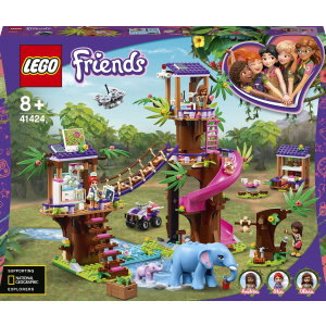 Конструктор LEGO Friends Джунглі: штаб рятувальників 648 деталей (41424)