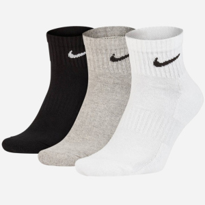 Набір шкарпеток Nike U Nk Everyday Cush Ankle 3pr SX7667-901 43-46 (L) 3 пари (888407236433)