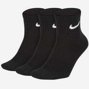 Набор носков Nike U Nk Everyday Ltwt Ankle 3pr SX7677-010 46-50 (XL) 3 пары (888407237454) лучшая модель в Николаеве