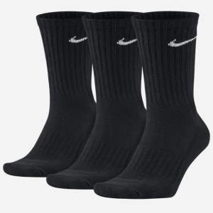 Шкарпетки Nike U Nk V Cush Crew - 3P Value SX4508-001 34-38 (S) 3 пари Чорні (685068091308) ТОП в Миколаєві