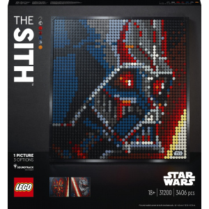 Конструктор LEGO Art Сітхі Star Wars 3395 деталей (31200)