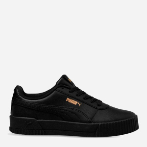 купити Кеди Puma Carina Leather W 37032508 37 (4) 23 см Black-Black-Team Gold (4060979935440)