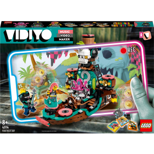 Конструктор LEGO VIDIYO Punk Pirate Ship (Корабель Пірату Панка) 615 деталей (43114) рейтинг