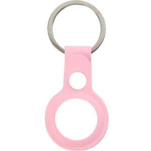 Чехол-брелок ArmorStandart Silicone Ring with Button для Apple AirTag Pink лучшая модель в Николаеве