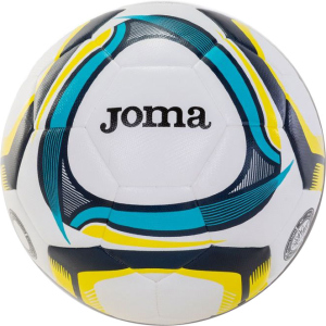 М'яч футбольний Joma LIGHT HYBRID 400531.023 size 5 Біло-синьо-жовтий (8424309028909) надійний