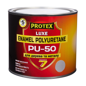 Емаль поліуретанова LUXE PU-50 PROTEX 2.4кг чорна краща модель в Миколаєві