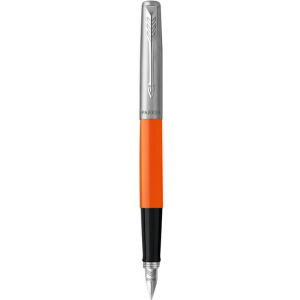 Ручка перова Parker Jotter 17 Plastic Orange CT FP F (15 411)