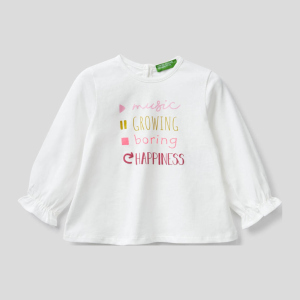 Футболка з довгими рукавами United Colors of Benetton 3I1XC15DD.P-074 100 см XX (8300895247668) краща модель в Миколаєві