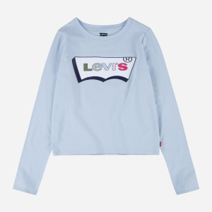 Футболка с длинными рукавами детская Levi's Lvg Long Slv Baby Tee Shirt 4ED492-K1H 140 см Синяя (3665115437492) в Николаеве