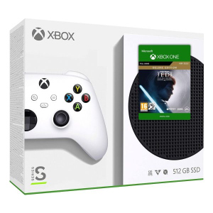 Microsoft Xbox Series S 512Gb + Star Wars Jedi: Fallen Order Deluxe Edition (російська версія) в Миколаєві