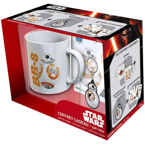 Подарунковий набір ABYstyle Star Wars BB8 Чашка + Брелок + стікер (ABYPCK076) рейтинг