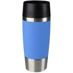 Термокухоль Tefal Travel Mug блакитний 0.36 л (K3086114) краща модель в Миколаєві