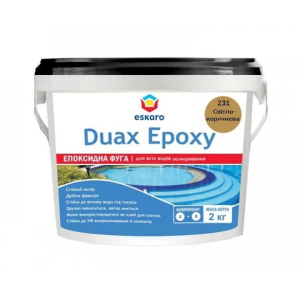 Двухкомпонентная эпоксидная затирка Eskaro Duax Epoxy светло-коричневый арт - 44013 ТОП в Николаеве