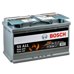 Автомобільний Акумулятор Bosch 6 СТ-80-R S5 Silver Plus 0092S (0092 S5A 110) краща модель в Миколаєві