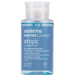 Лосьон для снятия макияжа Sesderma Sensyses Cleanser Atopic Липосомальный для чувствительной кожи 200 мл (8429979435507)