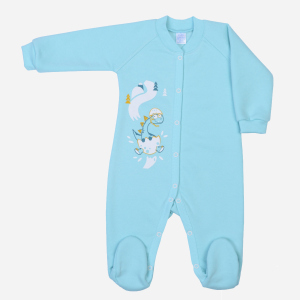 Человечек утепленный Baby Veres 101.101-13-4910 Blue Tint 74 см Мятный (2000994470207) лучшая модель в Николаеве