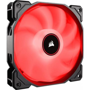 Вентилятор Corsair AF120 LED (2018) Red (CO-9050080-WW), 120x120x25мм, 3-pin, черный лучшая модель в Николаеве