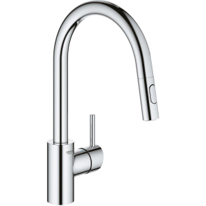 Змішувач кухонний з висувним виливом GROHE Concetto 31483002 ТОП в Миколаєві