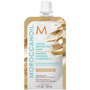 Маска з ефектом кольору MoroccanOil Color Depositing Mask колір Champagne 30 мл (7290113140608) ТОП в Миколаєві