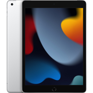 Планшет Apple iPad 10.2 2021 Wi-Fi + Cellular 64GB Silver (MK493RK/A) краща модель в Миколаєві