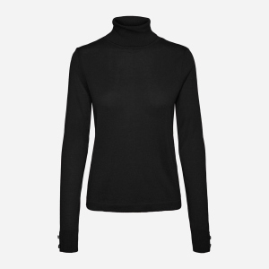 Гольф Vero Moda 10248740 S Black (5715103817558) ТОП в Николаеве