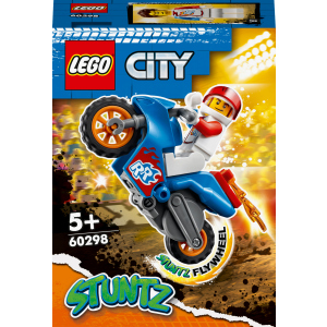 хороша модель Конструктор LEGO City Stuntz Реактивний трюковий мотоцикл 14 деталей (60298)