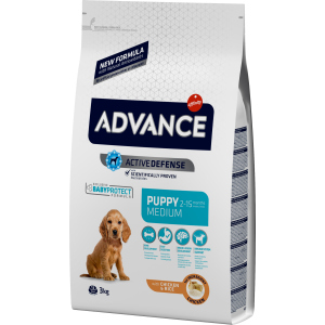 Сухой корм Advance Puppy Medium для щенков средних пород 3 кг (8410650150291) рейтинг
