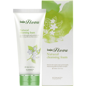 Очищающая пена для лица Konad Iloje Flobu Natural Foam Cleansing Skin Care 185 мл (8809109832954) рейтинг