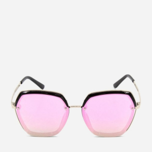 Сонцезахисні окуляри жіночі поляризаційні SumWin 2212 Рожеве дзеркало краща модель в Миколаєві