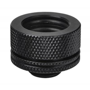 Фітинг для СВО ThermalTake Pacific G1/4 PETG Tube Compression 16mm OD - Black (CL-W092-CA00BL-A) ТОП в Миколаєві