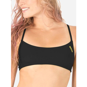 Верхня частина купальника Arena Bandeau Play 001110-503 XL Black-Yellow star (3468336005958) краща модель в Миколаєві