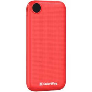 УМБ ColorWay 10000 mAh Slim LCD Red (CW-PB100LPH2RD-D) в Николаеве