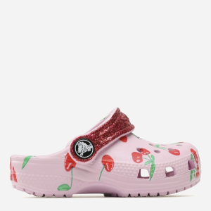 Крокси Crocs Kids Classic Food Print Clog 207150-6GD-C13 30-31 Ballerina Pink (0191448794665) краща модель в Миколаєві