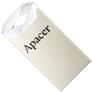 Apacer AH111 64GB USB 2.0 Crystal (AP64GAH111CR-1) ТОП в Николаеве