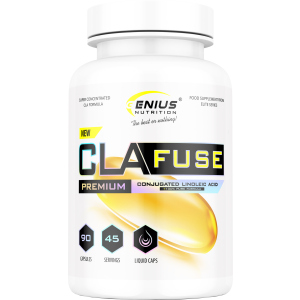 Витамины и минералы Genius Nutrition CLA FUSE 90 гелевых капсул (5405621076581) в Николаеве