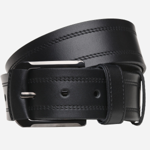 Мужской ремень кожаный Sergio Torri 17450 115-125 см Черный (2000000013824-1) лучшая модель в Николаеве