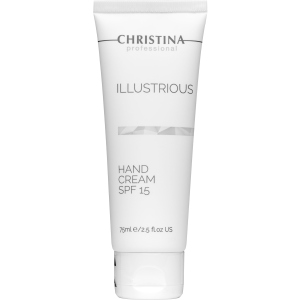 Защитный крем для рук Christina Illustrious Hand Cream SPF 15 75 мл (7290100365137) лучшая модель в Николаеве