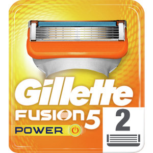 Сменные картриджи для бритья (лезвия) мужские Gillette Fusion5 Power 2 шт (7702018867172) лучшая модель в Николаеве