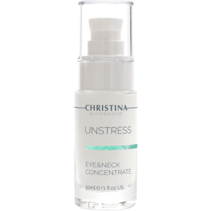 Концентрат для шкіри навколо очей та шиї Christina Unstress Eye&Neck Concentrate 30 мл (7290100367575) ТОП в Миколаєві