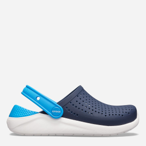 Кроки Crocs Kids LiteRide Clog K 205964-462-J3 34-35 Темно-сині (191448399891) ТОП в Миколаєві