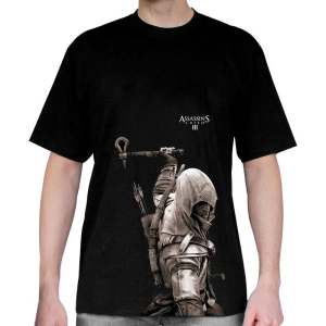 Футболка Abystyle Assassin's Creed T-Shirt - ASC III Connor, M рейтинг