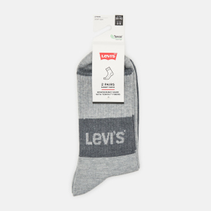 Набор носков Levi's 701205113-001 35-38 2 пары Grey Combo (8720245177245) в Николаеве