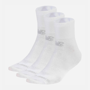 Носки New Balance Prf Cotton Flat Knit Ankle Socks 3 Pair LAS95233WT 37-42 3 пары Белые (192983723127) в Николаеве