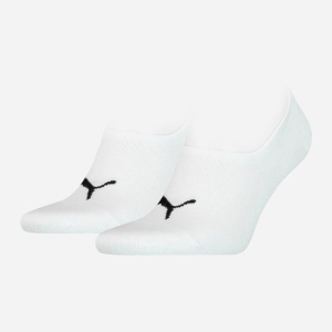 Носки Puma Unisex Footie 2P High C 90798102 35/38 2 пары White (8720245034661) лучшая модель в Николаеве