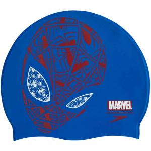 Шапочка для плавання Speedo Slogan Prt Cap Ju Blue/Red (8-08386C842) (5053744398884) рейтинг