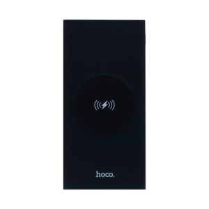 Внешний Аккумулятор (Power Bank) Hoco J37 Wisdom Wireless 10000 mAh (Черный) ТОП в Николаеве