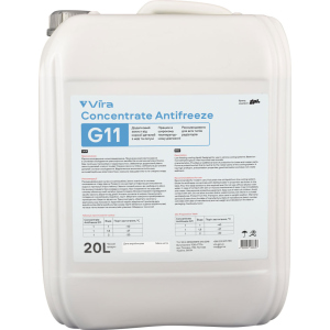 Жидкость охлаждающая Vira Concentrate Antifreeze G11 синяя 20 л (VI5003) ТОП в Николаеве